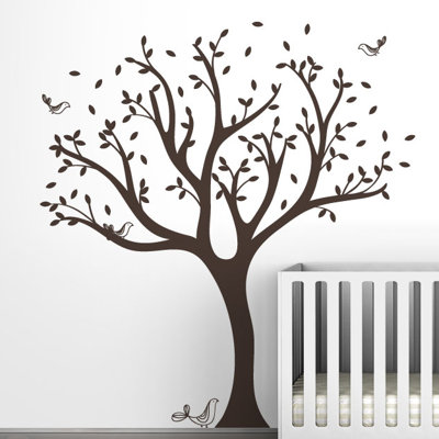 Décalcomanie murale arbre tweet