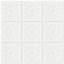 Andalusia Petite Fog 8" x 8" Cement Patterned Wall & Floor Tile