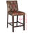 McLoud Upholstered Counter Stool with Solid Wood Frame-1482946151