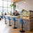 Modern Height Adjustable Swivel Bar Stools Upholstered Leather Barstool Kitchen Island Chairs With Metal Frame-1949709385