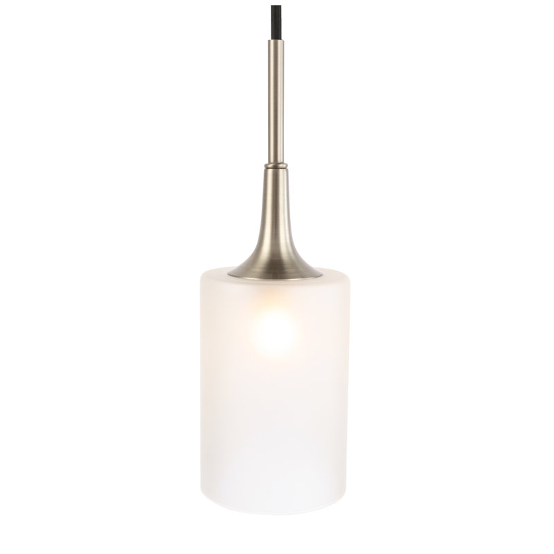 Shults 1 - Light Single Pendant, Nickel, Halogen
