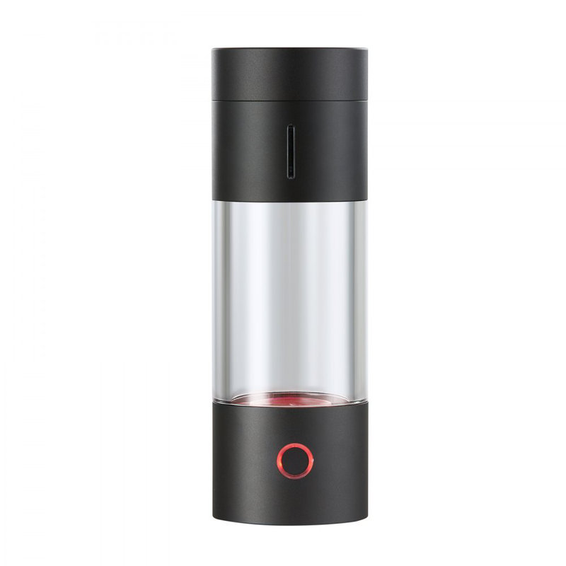 Hydrogen Water Bottle Generator, 230 ml / 8.1 oz Capacity Portable Hydrogen Water Maker, SPE Technology Hydrogen Rich Water Ionizer Machine with Nasal Inhalation Tube and Self-Cleaning