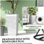 Ensemble de 3 jardinières empilables et effilées-766828539