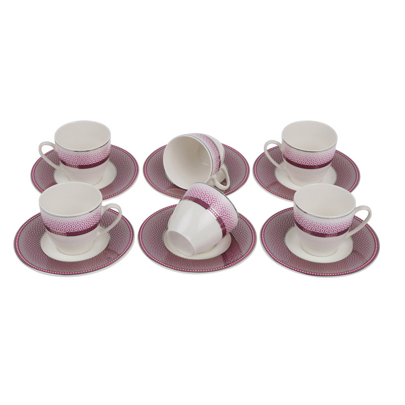 Ensemble de 6 tasses à café Cailin