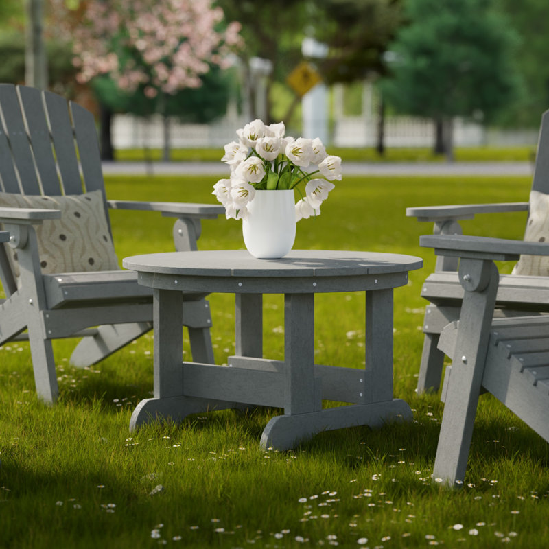 Table de conversation Heritage, Gris clair