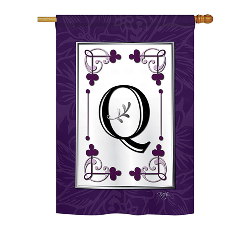 Drapeau de maison picard classique en polyester à 2 faces, H 40 po x l 28 po, Q