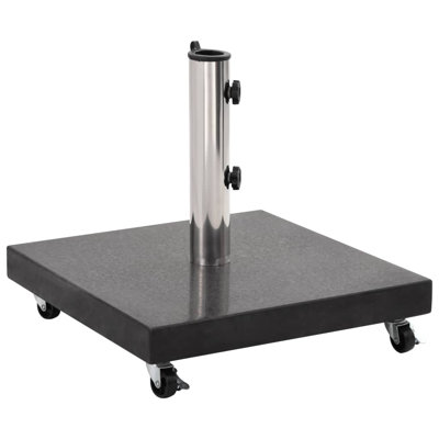 66.1 lb. Stone Umbrella Base with Wheels
