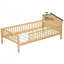 Lit plateforme en bois avec rangement à DEL et rangement intégré-1305754398-1305754465