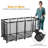 Yescom 65" Pool Toy Storage Large Rolling Cart Mesh Bin-110367195
