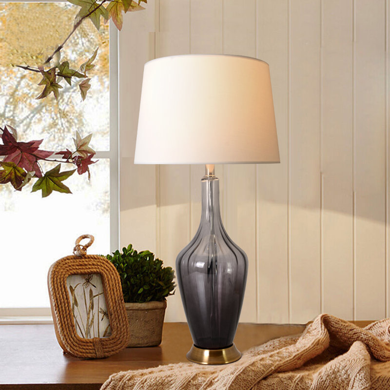 Table Lamp, Gray Ombre