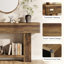 Console 63 po pour vestibule