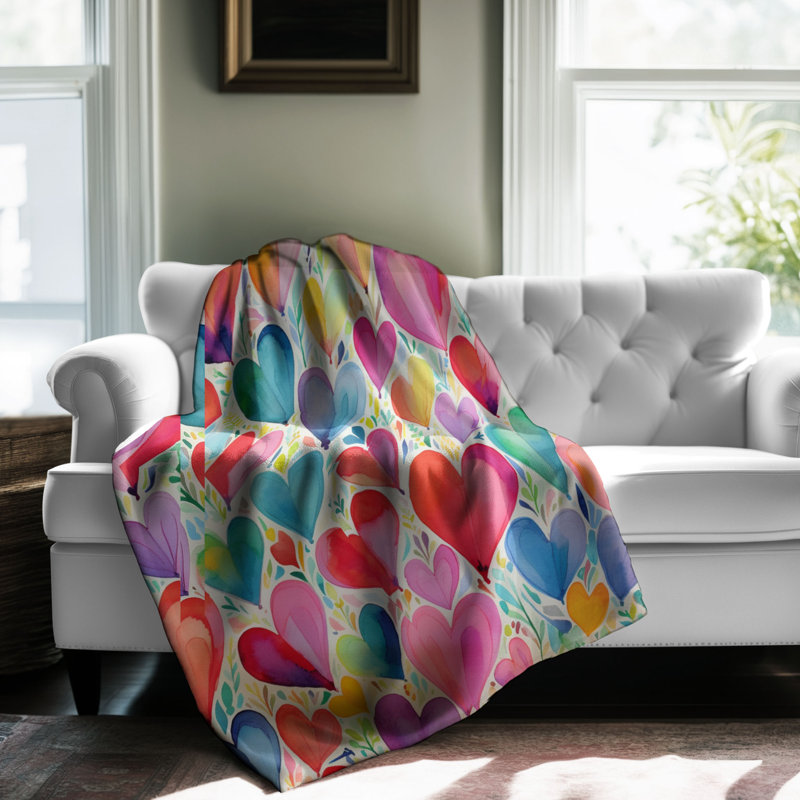 Love Love - 1 pièce Sherpa Premium, Grand lit