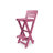 Key West Recycled HDPE Outdoor Folding Bar Stool -1174807647