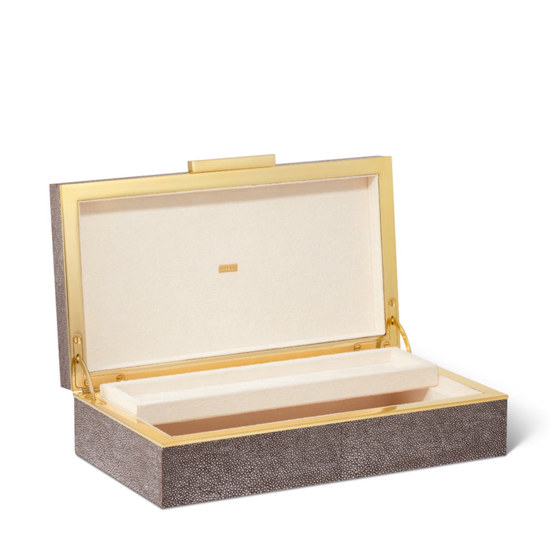 Desk Organizer, Chocolate