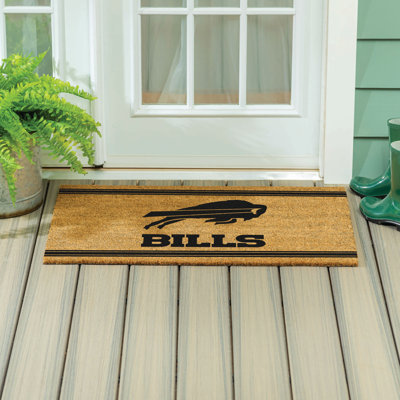 Buffalo Bills Large One Colour Coir Mat, 36"x24"