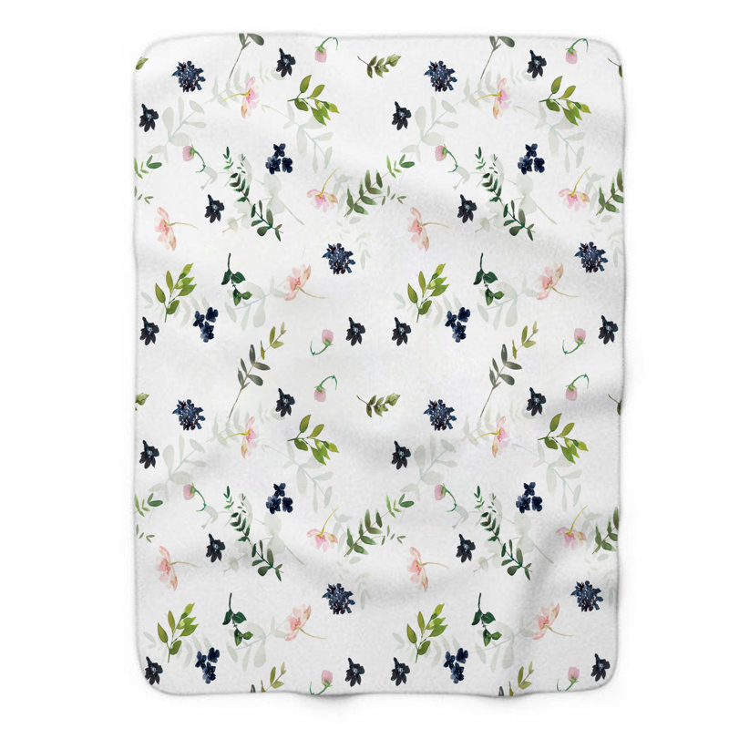 Doux motif de couverture - Sherpa de qualité supérieure 0206, L 50 po x L 60 po