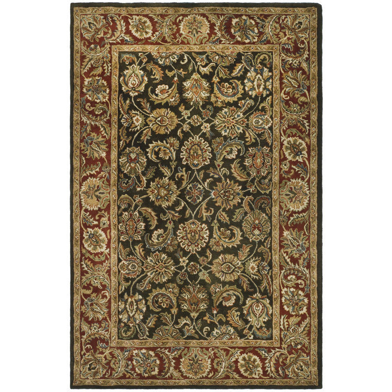 Alger Hand Tufted Wool Oriental Rug, Rectangle 8'3" x 11'