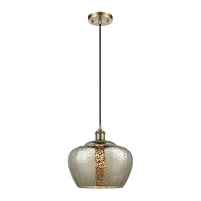 Luminaire suspendu cylindrique 1 lumière