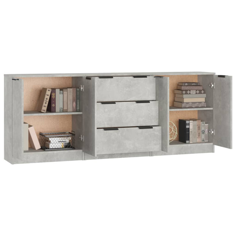 Jariell 180cm Sideboard, Light Grey