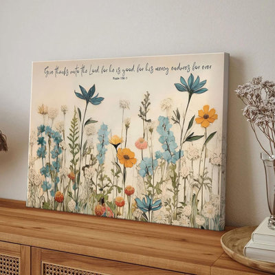 Art mural sur toile Christian Christian Scripture