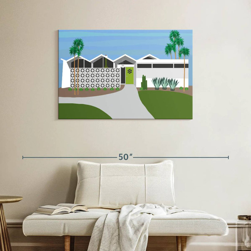 Lilie Palm Springs Living I, H 26 po x l 39 po