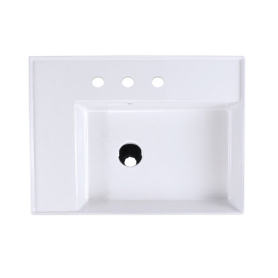 Aquaotto 24'' L Bathroom Sink