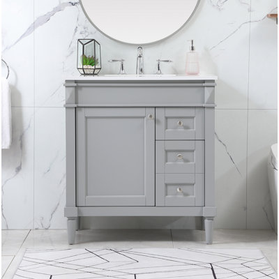 Ensemble de meuble-lavabo simple 32 po Readington