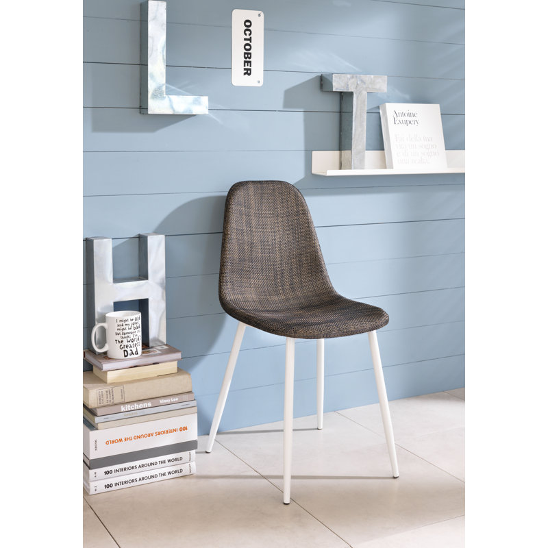 Gallatin Upholstered Dining Chair, Brown