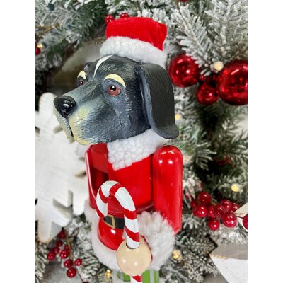 The Holiday Aisle® Burrell Christmas Dog Nutcracker & Reviews | Wayfair