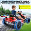 Kart électrique 24 V 7,5 MPH avec siège réglable, voiture à la dérive alimentée par batterie-116242145