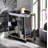Lisses Chrome Finish Serving Cart