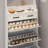 Shoe Cabinet With 3 Doors 2 Drawers With Hanger, Large Space For Storage-1372590593