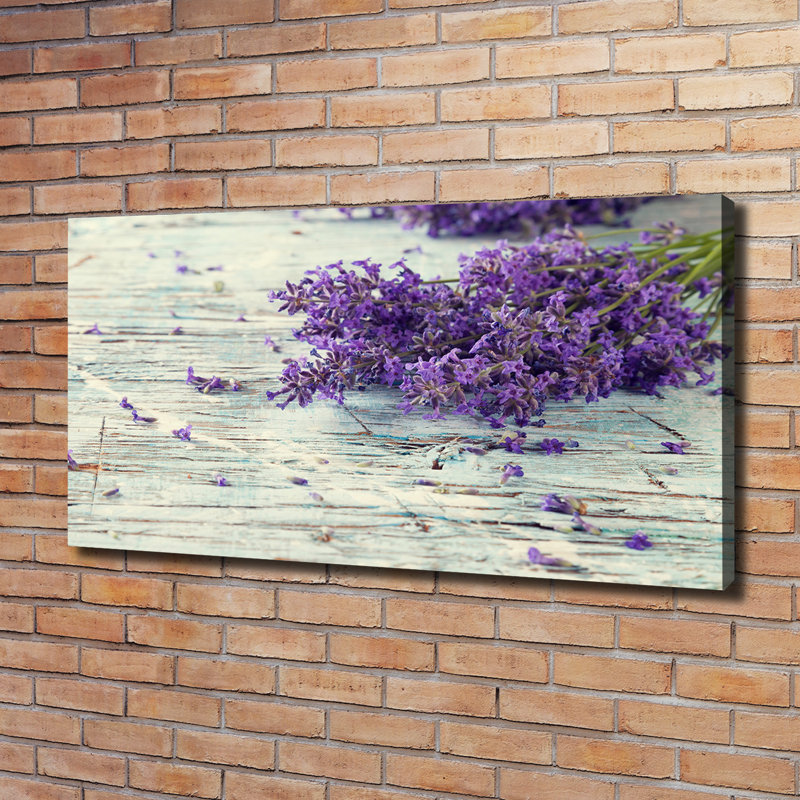 Lavender - Wrapped Canvas Print, No Frame, 60cm H x 120cm W