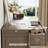 51" Oak 7 Drawer Dresser, Farmhouse Chest of  7 Drawers,Storage Dressers Organizer for Bedroom, Living Room-93386238