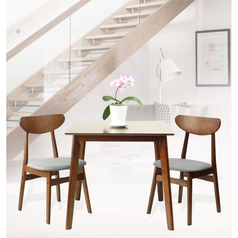 Clemente Collett 31.5" Dining Table, Brown