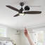 Ventilateur de plafond de 52 po avec éclairage à DEL