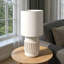Lampe de table en grès Yara