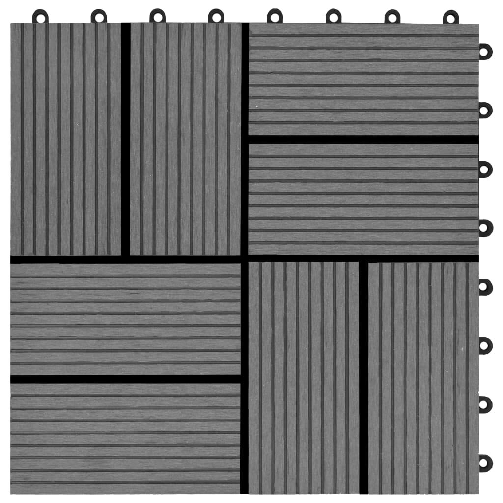 30 cm x 30 cm Grundfliese Zoie in Holzoptik