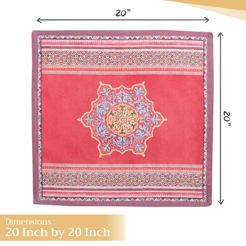 Serviettes 100 % coton Ispahan Maison d'Hermine - 20 po x 20 po