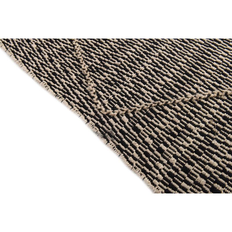 Tapis noir et blanc Osborne
