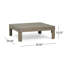 BANC D'ANGLE GAUCHE ET TABLE DE CAFÉ Oana, blanc-1205898006