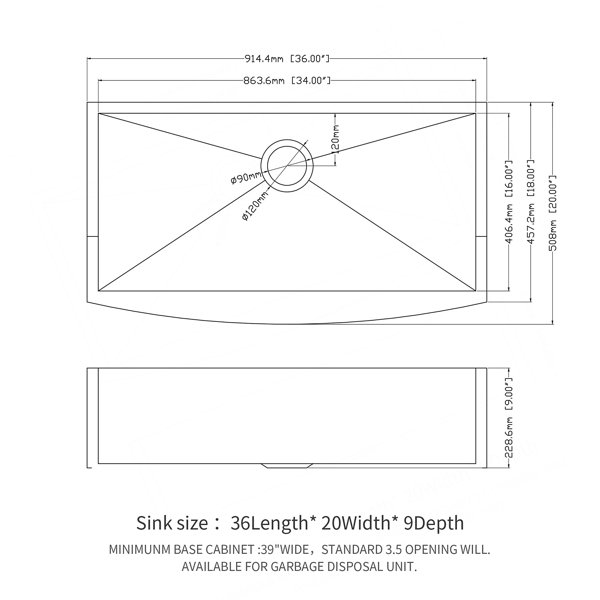 Dimensions du produit