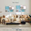 Avery abstrait bleu et gris-108736410