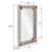 Clara Nautical Rectangular Wood Wall Mirror
