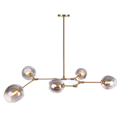 Dumont Iron 5-Light Chandelier