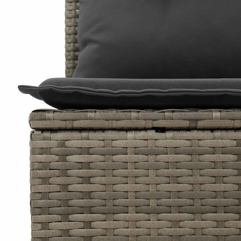 Ensemble de canapé de patio avec coussins 7 pièces Vidaxl