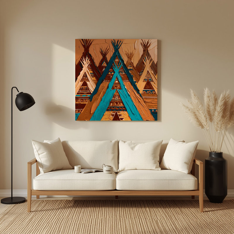 Art mural en métal 233, 16" H x 16" W x 0.05" D