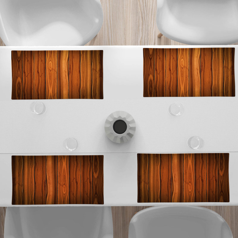 Polyester Abstract Rectangle Placemat