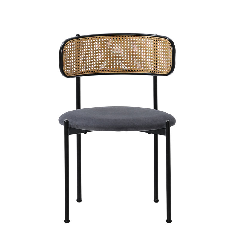 2 Alecsis Side Chairs in Grey