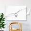 Snowy Owl Painting - Wrapped Canvas-56654344
